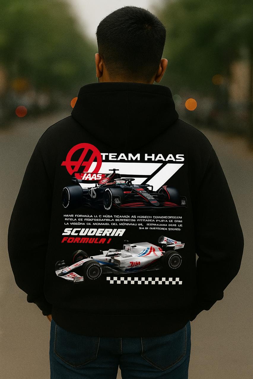Haas F1 Dual Car Edition Hoodie